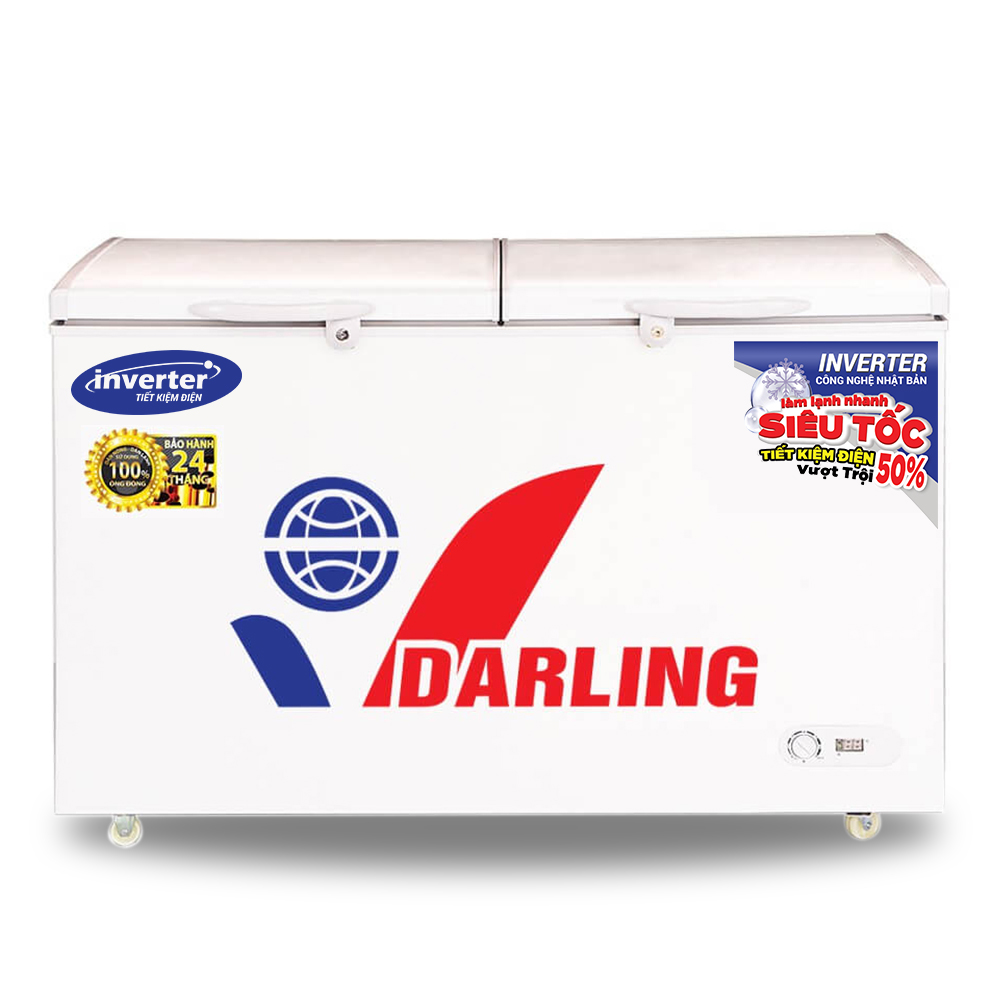 Tủ Đông Mát 2 Ngăn Inverter Darling DMF-3699WI-1