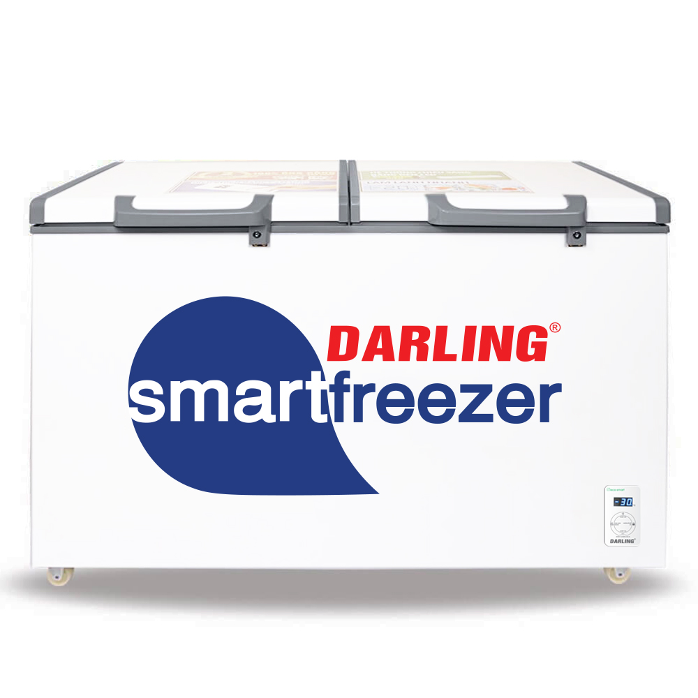 Tủ Đông Mát 2 Ngăn Smart Darling DMF-3699WS-2